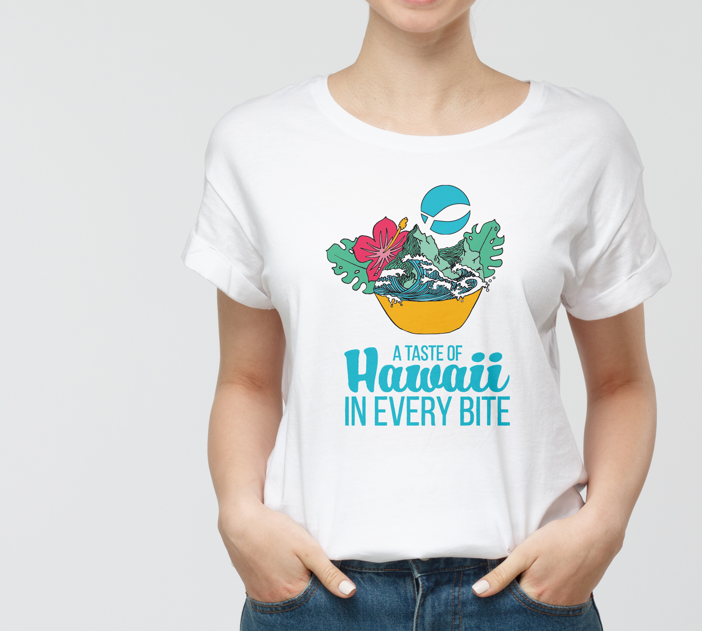 Pokii Eatery branded t-shirt — A Taste of Hawaii in Every Bite
